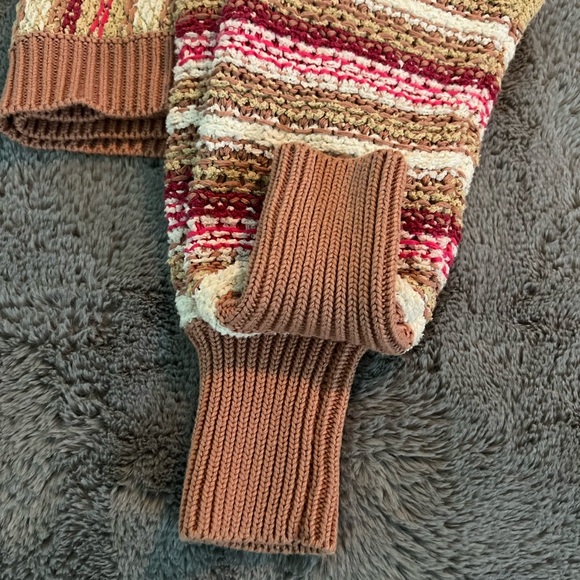 Free People Multicolor Striped Sweater NWT - Picture 5 of 6